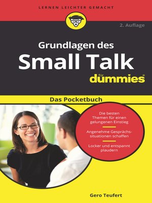 cover image of Grundlagen des Small Talk f&uuml;r Dummies Das Pocketbuch